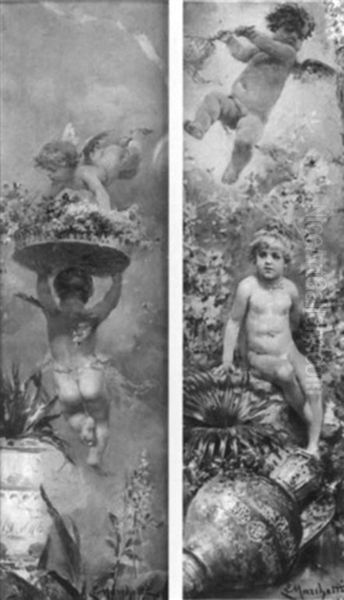 Allegorical Scene With Putti - view 1