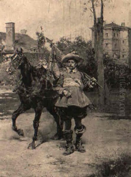 Figura In Costume Seicentesco - view 1