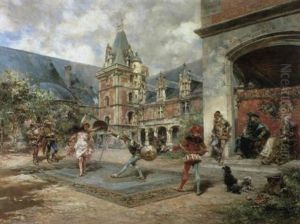 Courtly Entertainment by Ludovico Marchetti