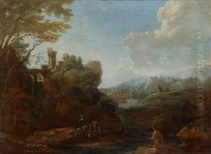 Landscape With Figures And A Castle