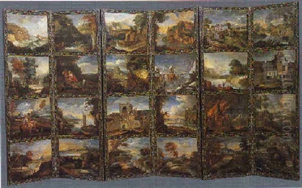 Ventiquattro Paesaggi Agresti E A Tema Mitologico - view 1
