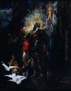 L'apparition Du Graal A Perceval by Pinckney Marcius-Simons