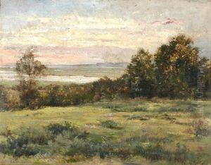 Heidelandschaft by Emile Van Marcke De Lumman