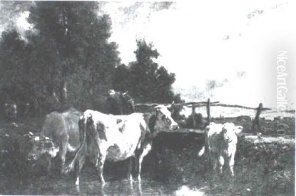 Cows In A Landscape - view 1