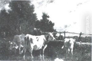 Cows In A Landscape
