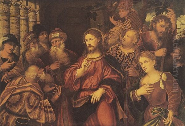 Le Christ Et La Femme Adultere - view 1