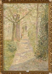 L"allee Ensoleillee by Marie Antoinette Marcotte