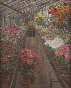 La Serre Aux Fleurs by Marie Antoinette Marcotte