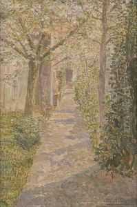 L'allee Ensoleillee by Marie Antoinette Marcotte