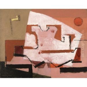 Coquillage Au Soleil Rouge by Louis Marcoussis