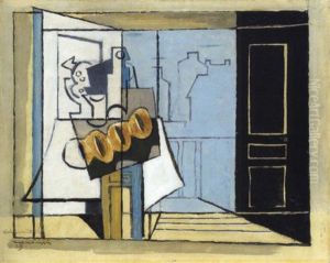 Lundi, La Fenetre Ouverte by Louis Marcoussis