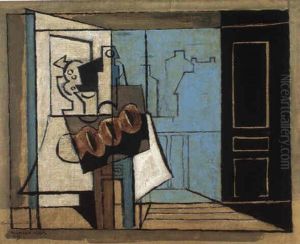 Lundi (la Fenetre Ouverte) by Louis Marcoussis