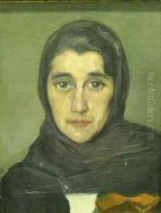 Mujer Con Mantilla