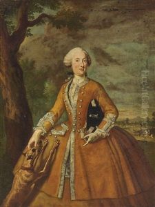 Portrait Of A Royal Lady As A Huntress