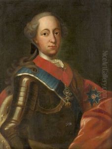 Bildnis Maximilian Iii. Joseph, Kurfurst Von Bayern (1727-1777) Mit Dem Orden Des Goldenen Vlies Und Dem Bruststern Des Ordens Vom Heiligen Georg by George de Marees