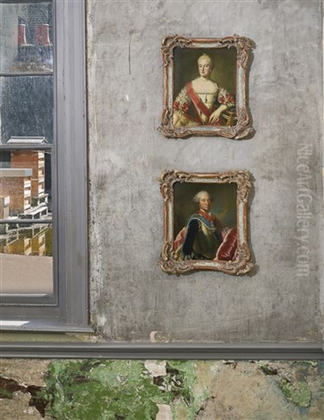 Portrait Of Victor Amadeus Iii, King Of Sardinia (1726-1796), Half-length; Portrait Of Maria Antonia Ferdinanda Of Spain, Queen Consort Of Sardinia (1729-1785), Half-length - view 1