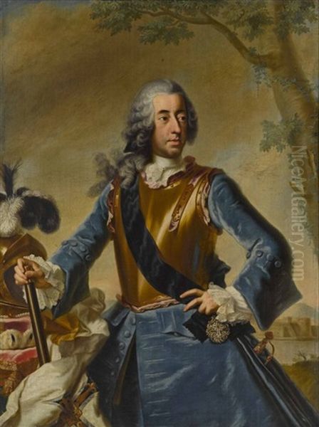Clemens August Von Bayern, Erzbischof Und Kurfurst Von Koln, Als Hochmeister Des Deutschen Ordens - view 1