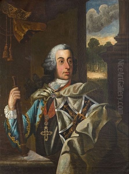 Kurfurst Clemens August Von Koln Als Hochmeister Des Deutschen Ordens - view 1