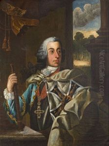 Kurfurst Clemens August Von Koln Als Hochmeister Des Deutschen Ordens by George de Marees