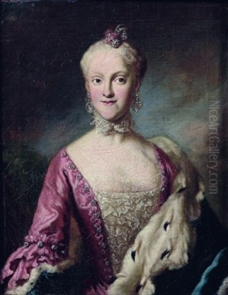 Portrait De Karoline-luise Von Baden(?) - view 1