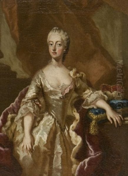 Portrait Of Maria Josepha Van Baden-baden - view 1