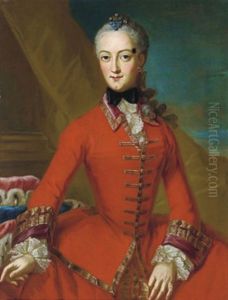 Bildnis Maria Anna Von Sachsen, Gemahlin Des Bayerischen Kurfursten Maximilian Joseph Iii. by George de Marees