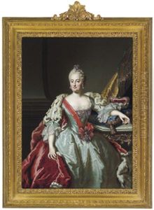 Bildnis Des Bayerischen Kurfursten Max Iii. Josef (+ Seiner Gemahlin Maria Anna Von Sachsen; Pair)