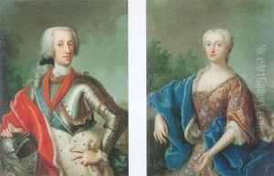 Portrait Of Karl Albrecht Wittelsbach, Elector Of Bavaria And Later Charles Vii, Holy Roman Emperor by George de Marees
