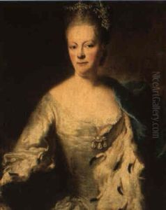 Portrait Of Josepha Hyacintha Grafin Von Parzie Portrait Of Josepha Hyacintha Grafin Von Parzie