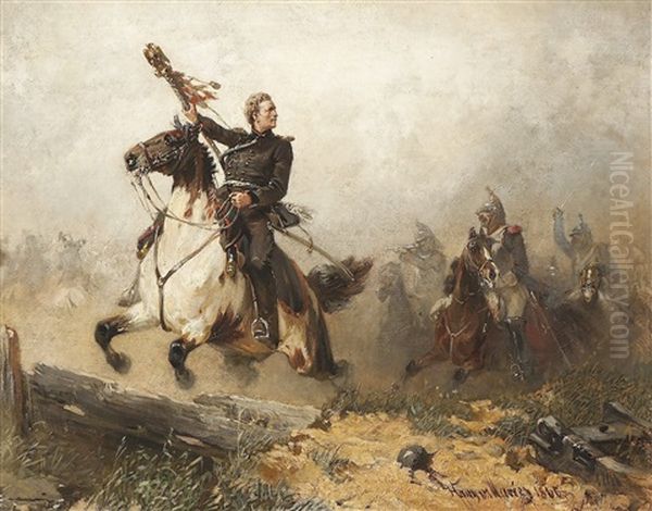 Husaren Auf Dem Marsche - view 1
