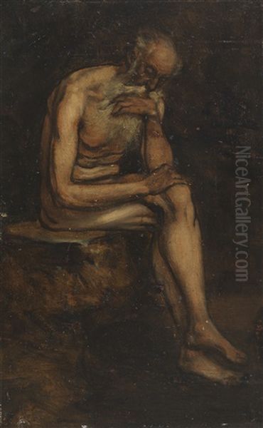 Studie Des Heiligen Hieronymus - view 1