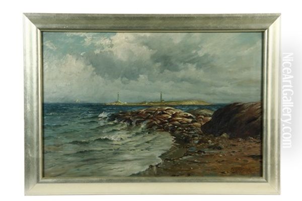 Twin Lights, Cape Ann, Mass - view 1