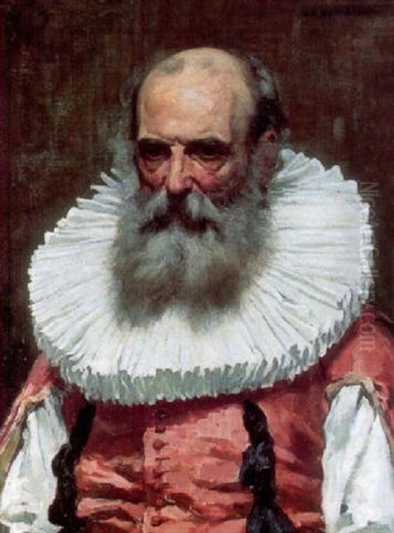 Portrait Of A Gentleman In Historical Costume - view 1