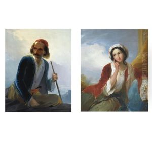 The Greek Sentine (+ Reclining Woman; Pair)