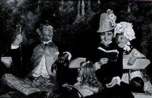 La Lecon De Lecture by Tihamer Von Margitay