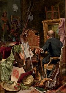 Atelier D'artiste by Eduard Hippolyte Margottet