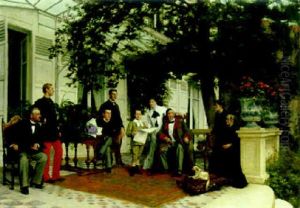 Grandfather's Day by Eduard Hippolyte Margottet