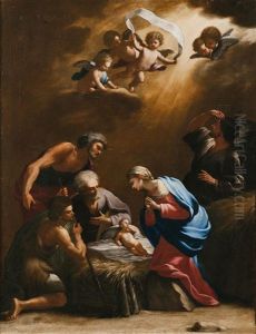Anbetung Der Hirten by Francesco Di Maria