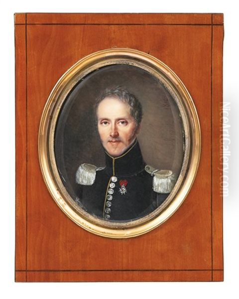 Portrait D'officier Portant La Legion D'honneur - view 1