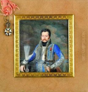 Le Colonel Merlin 1er Hussard by Jeanne Alexandre Maricot