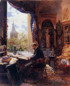 L'artiste Dans Son Atelier
