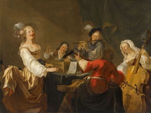 Musical Company by Aert Jansz Marienhof