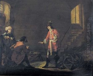 Joseph Im Kerker Des Pharao by Aert Jansz Marienhof