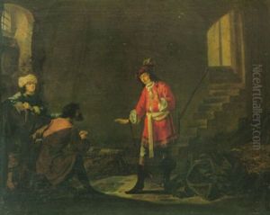 Joseph Im Kerker Des Pharao by Aert Jansz Marienhof