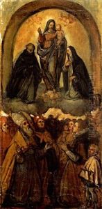 Bozzetto Fur Ein Altargemalde by Jacopo di Paolo Marieschi