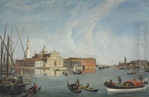 Venice: San Giorgio Maggiore, The Giudecca Beyond by Michele Marieschi