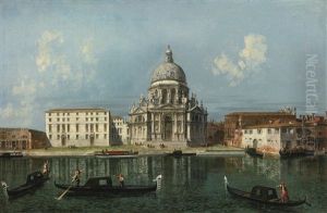 Santa Maria Della Salute, Venice, As Seen From The Grand Canal by Michele Marieschi