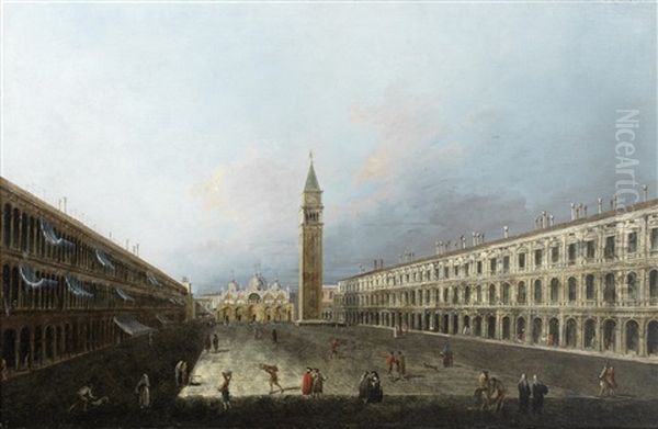 A View Of The Piazza San Marco, Venice - view 1