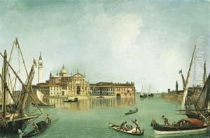 Venise: L'ile De San Giorgio A La Pointe De La Guidecca Venise: L'ile De San Giorgio A La Pointe De La Guidecca