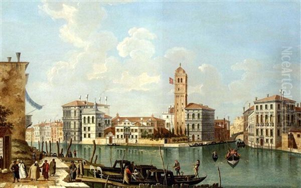 The Entrance To The Grand Canal, Venice, With Santa Maria Della Salute (+ The Grand Canal, Venice, With The Entrance Of The Cannareggio; Pair) - view 1